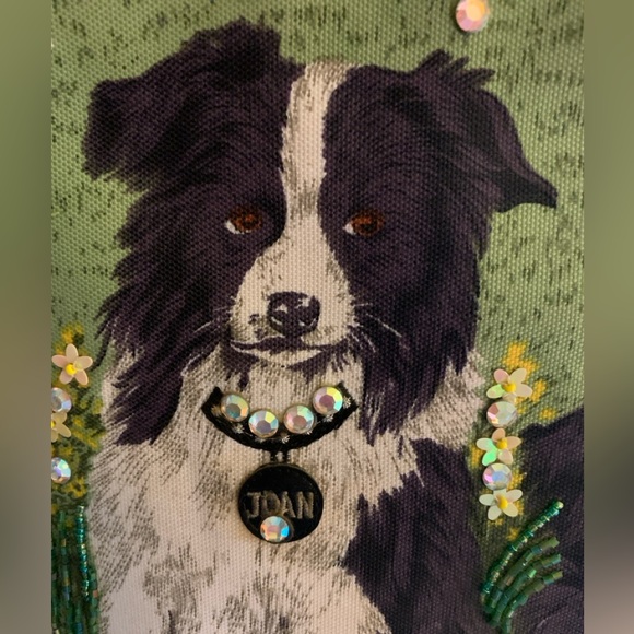 Isabella Fiore border collie purse - Picture 2 of 8